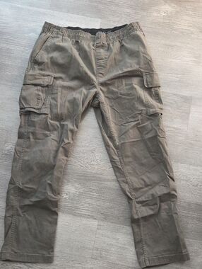 Eddie Bauer Olive-Tone Cargo Pants